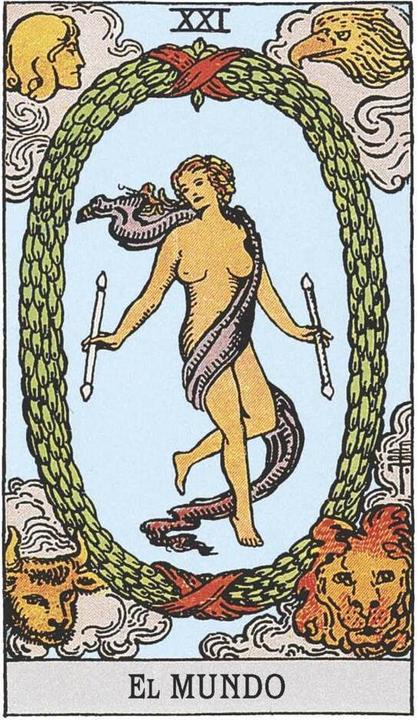 Produktbild Tarot of A.E. Waite (Blue Edition, Pocket, Spanish) (Spanisch, Arthur Edward Waite, 2024)