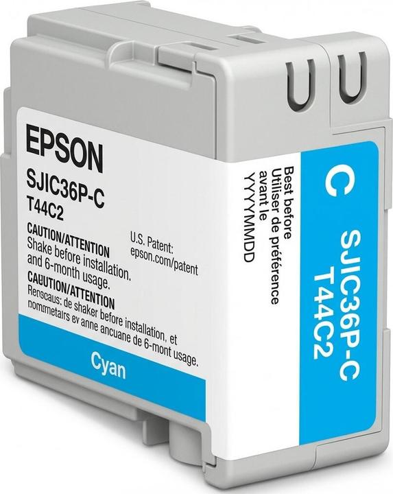 Produktbild Epson SJIC36P(C) - 80 ml - Cyan - Original - Tintenpatrone (C)