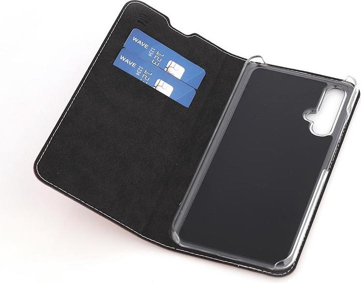 Image du produit Wave BookCase -suojakotelo, Honor 20 / Huawei Nova 5T, ruusukulta (Huawei Nova 5T, Taxe 20)