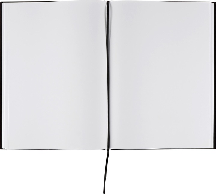 Produktbild Neutral Notizbuch A4 schwarz (A4, Blanko, Harter Einband)