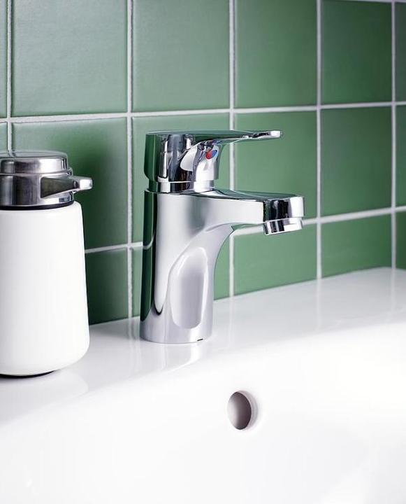 Produktbild Gustavsberg Bathroom sink faucet Nautic, Bathroom sink, Lever handles, Brass, Chrome
