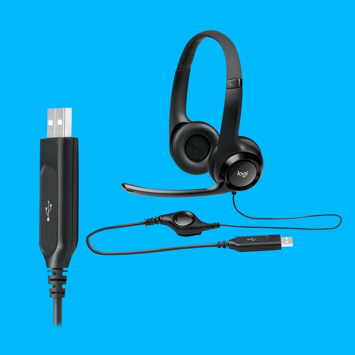 Produktbild Logitech H390 (Kabelgebunden, USB-A)