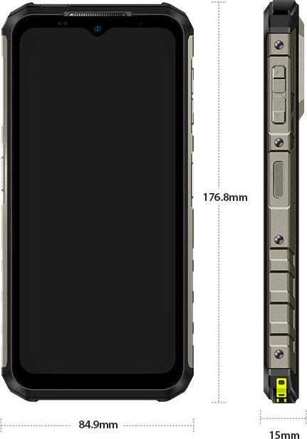 Actual product image Ulefone Armor 22 (256 GB, Green, Black, 6.58", Dual SIM, 4G)