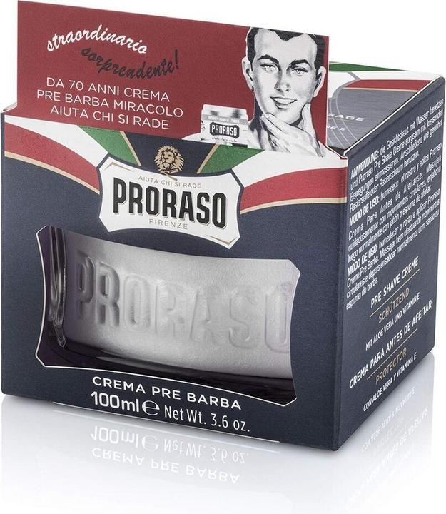 Immagine prodotto Proraso Crema prebarba blu (100 ml, Pre-Rasoio)