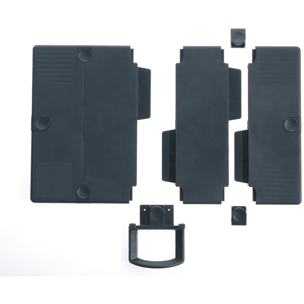 Thumbnail - Novus Tragarm-Erweiterungsplattform - Anthrazit (Packung mit 2) (Diverse), TV Zubehör, Grau