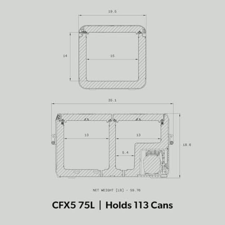 Produktbild Dometic CFX5 75DZ (75 l)
