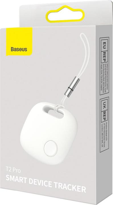 Actual product image Baseus T2 Pro Smart GPS Locator for Baby Bag Keys White (FMTP000002) (Android, iOS)