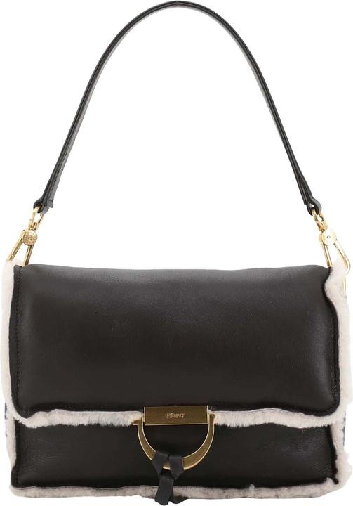 Immagine prodotto Abro Leather Shearling Reversible Shoulder Bag Temi