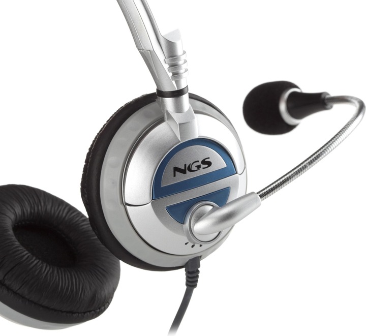 Produktbild NGS MSX6 PRO Kopfhörer Verkabelt Kopfband Calls/Music Schwarz (Kabelgebunden)