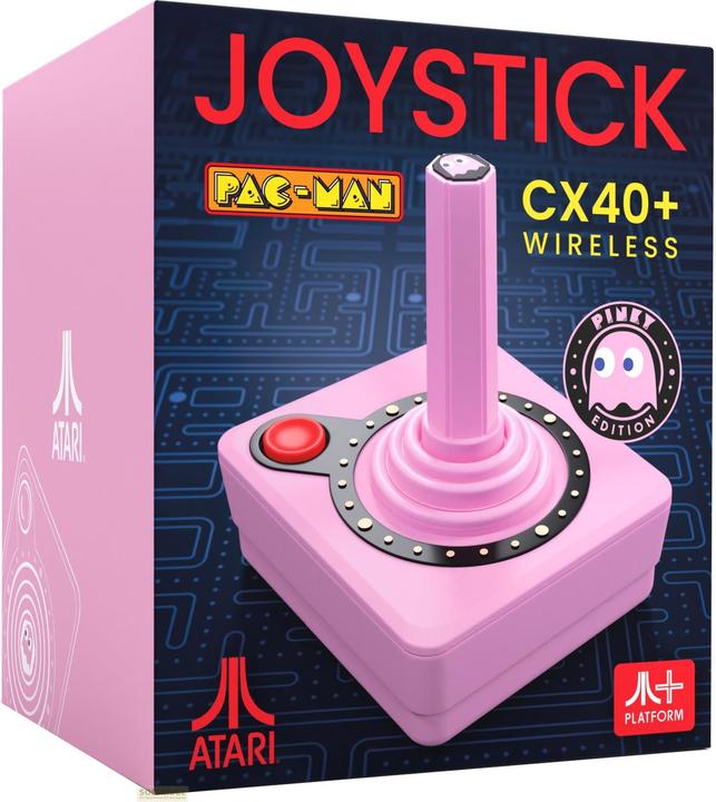 Image du produit Plaion Pac-Man CX40+ Joystick Pink (INT) (Atari)