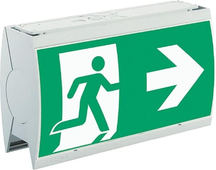 Actual product image Ceag Emergency light LED escape sign light i StyleII22021LEDCGSRZ