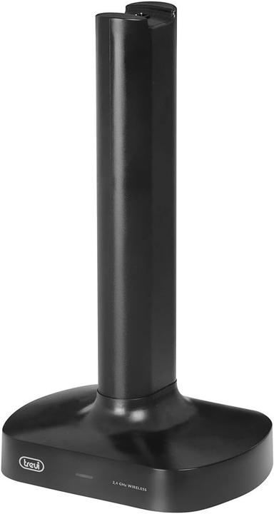 Actual product image Trevi FRS 1480 R Headphones Wired and Cordless A Pavilion MUSIC USB Type-C Charging Base Black (Cable)