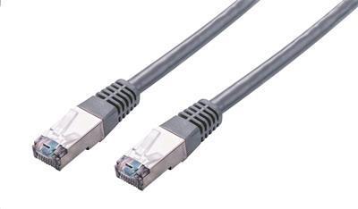 Actual product image C-Tech patchcord Cat5e cable, FTP, grey, 10m (FTP, CAT5e, 10 m)