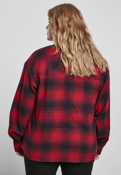 Produktbild Urban Classics Ladies Check Overshirt (4XL)