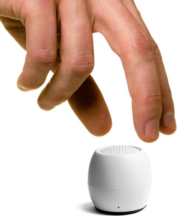 Produktbild Boompods Zero Bluetooth® Lautsprecher Freisprechfunktion, stossfest, Wasserfest Weiss (5 h)