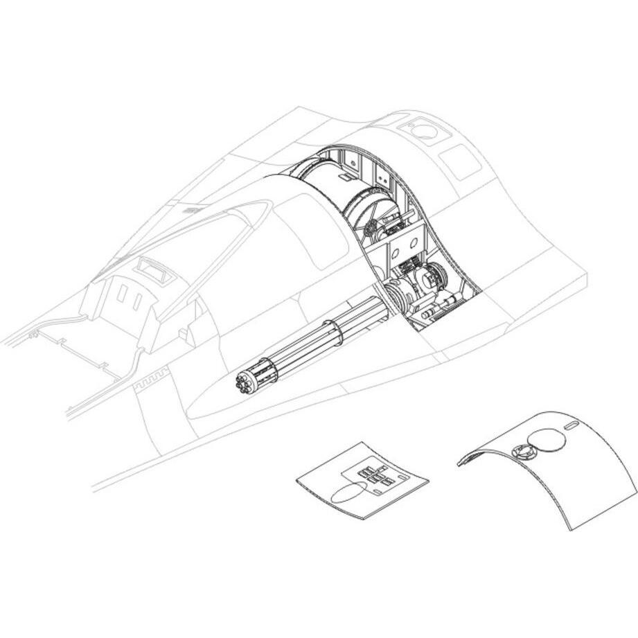 CMK F-16CJ Block 50 Armament