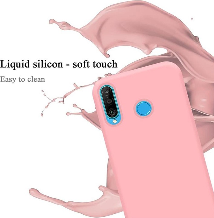 Produktbild Cadorabo TPU Liquid Silicone Case Cover (Huawei P30 Lite)