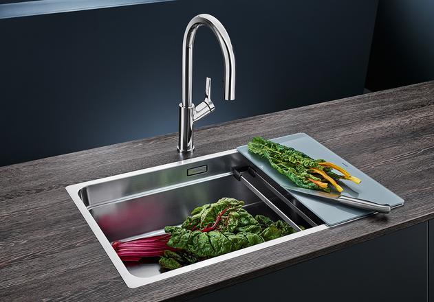 Actual product image Blanco Etagon 700-IF (Fitted sink, 74 cm, 44 cm)