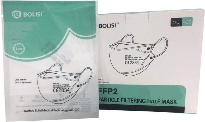 Produktbild Bolisi BOLISI BS-9501L FFP2 Particle Filtering Half Mask NR 20Stk (FFP2, 20 x)