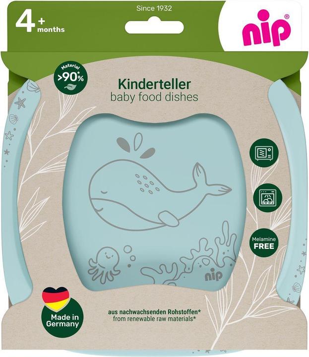 Actual product image NIP Kinderteller & Breischalen Kinderteller 2er Pack eat green - Blau