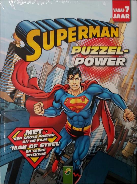 Actual product image Superman Power Letter Puzzles, Mazes Activity Book