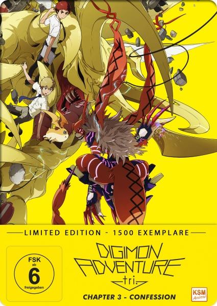 Digimon Adventure tri. - Confession Chapter 3 (FuturePak) (DVD) (DVD, German, Japanese)