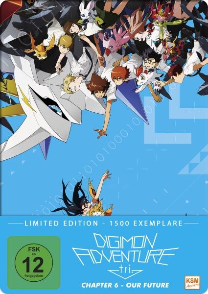 Actual product image Digimon Adventure tri. - Our Future Chapter 6 (FuturePak) (DVD) (DVD, German, Japanese)