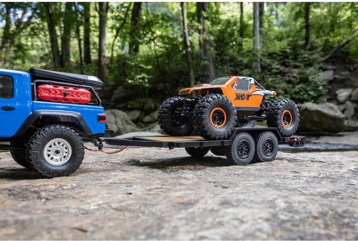 Immagine prodotto Axial Rimorchio pianale a 2 assi 1:24 (RTR pronto all'uso)