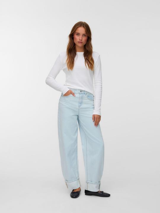 Immagine prodotto Vero Moda VMBILLIE Hohe Taille Barrel Fit Jeans Mom Jeans (W29/L32)