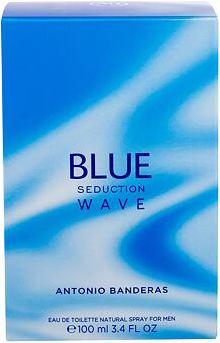 Actual product image Antonio Banderas Blue Seduction For Men Wave (Eau de toilette, 100 ml)