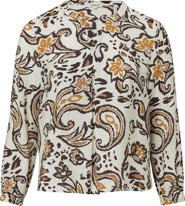 Immagine prodotto s.Oliver Bluse Strukturierte Viskosemix-Bluse mit All-over-Print (48)