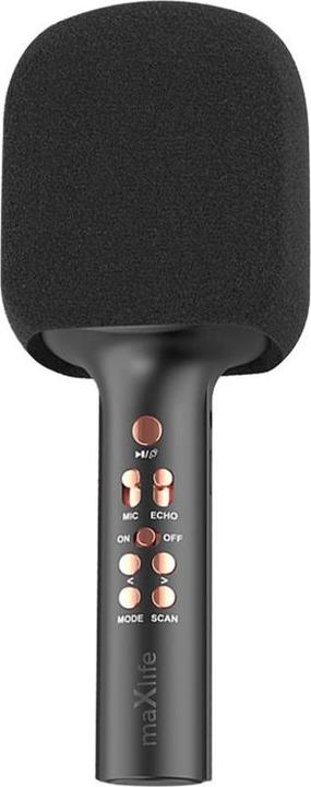 Actual product image Maxlife Bluetooth microphone with speaker MXBM-600 black