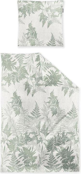 Irisette Seersucker Bettwäsche Easy 8649 grün