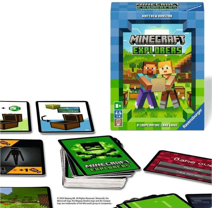 Actual product image Ravensburger Minecraft Explorers (Dutch, English, French, German, Italian, Portuguese, Spanish, 2 - 4 Players)