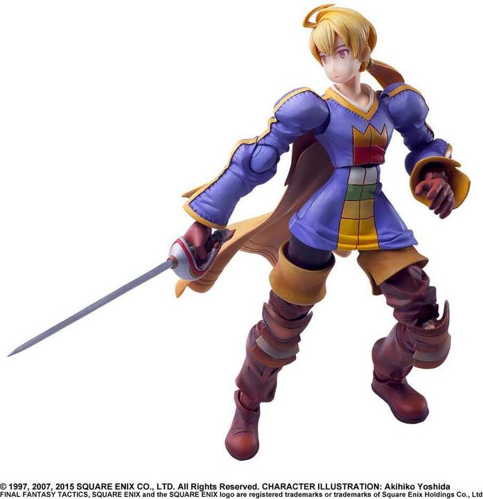 Produktbild Square Enix Final Fantasy Tactics Bring Arts Actionfigur Ramza Beoulve 14 cm