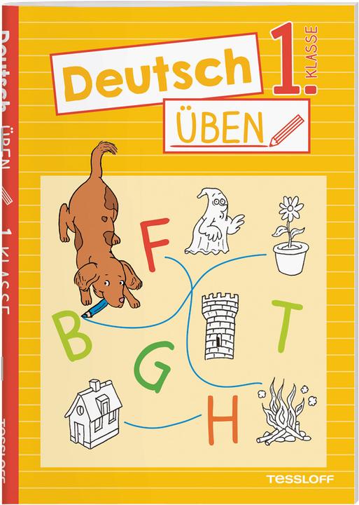 Produktbild Tessloff Deutsch üben 1. Klasse (Deutsch, Sonja Meierjürgen, 2018)