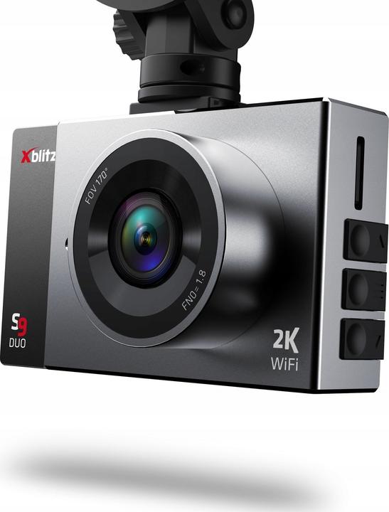 Image du produit Xblitz Caméra Samochodowa S9 Duo (Microphone intégré, Écran intégré, Récepteur GPS, DHU)
