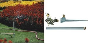 Immagine prodotto C.K Magma Irrigatore da prato a cerchio intero o a cerchio parziale con impulso di pressione (Irrigatore circolare, Irrigatori ad impulso, circolari e a settori)
