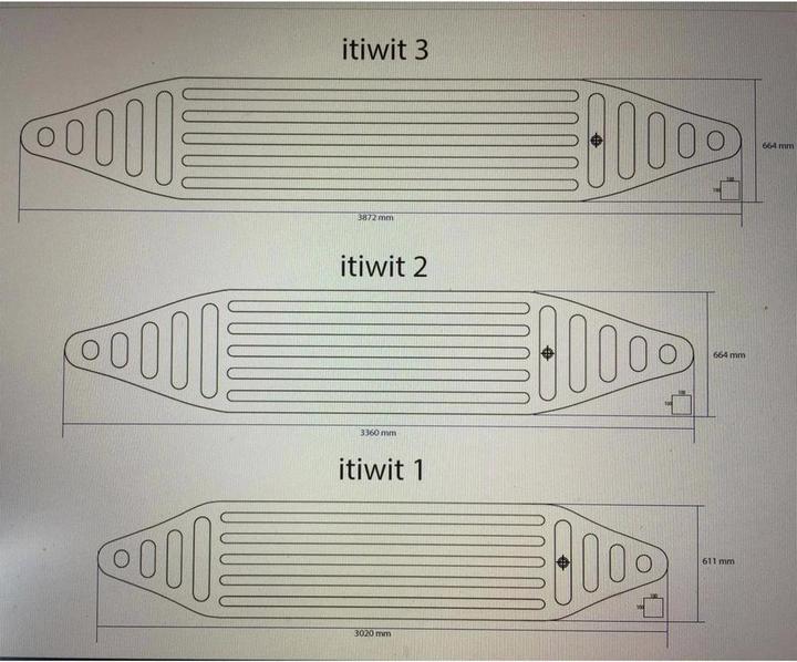 Image du produit Itiwit 3 plancher gonflable 334426