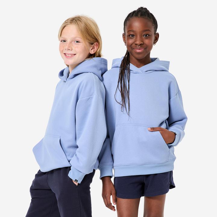 Decathlon Kapuzen-Sweat Oversize Kinder Polyester (104, 110, 116, 122, 128, 134, 140, 146, 152, 164, 176, 32, 34, 36, 38, 40, 42, 44, 46, 48, 50, 52, 56, 62, 68, 74, 80, 86, 92, 98)