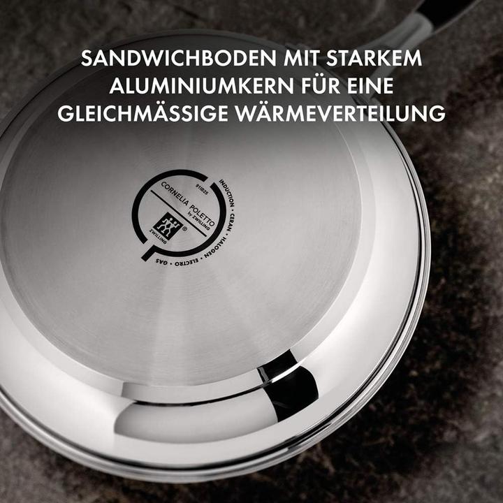 Image du produit Zwilling Poletto (28 cm, Ensemble de casseroles et de poêles de cuisson, Acier inoxydable)