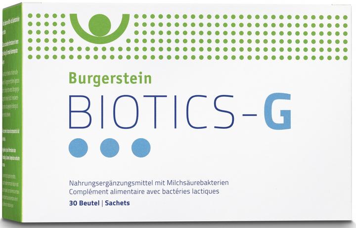 Actual product image Burgerstein Biotics-G (30 pcs., Sachet, 75 g)