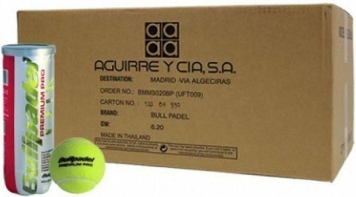 Bullpadel Paddelbälle Premium Pro 72 Stück