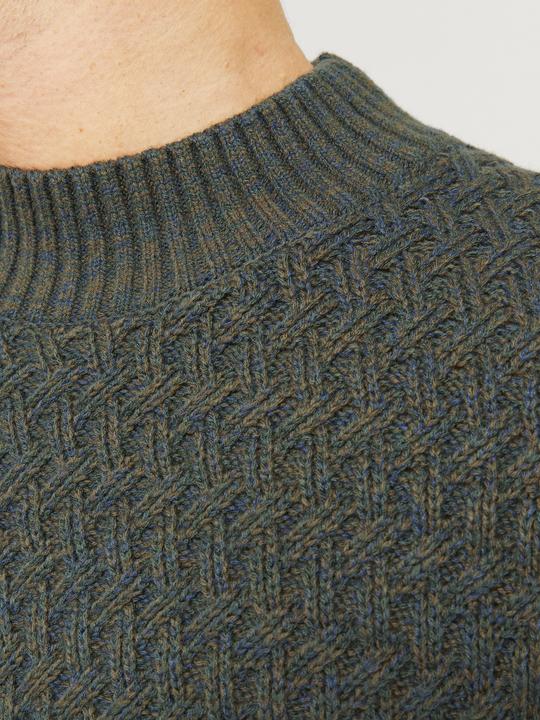 Produktbild Jack & Jones Einfarbig Strickpullover mit Rundhals Strickpullover mit Rundhals (XS)
