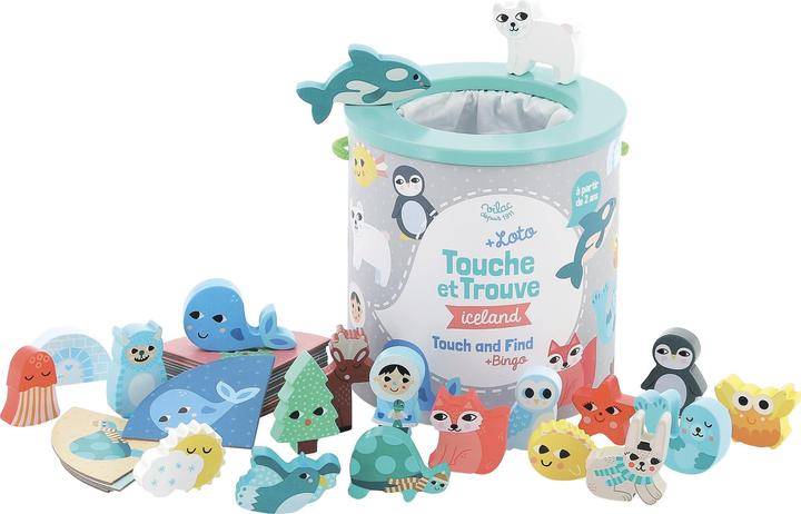 Actual product image Vilac Feel and Find Game + Loto + Bingo Iceland - Michelle Carlslund