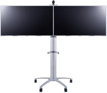 Immagine prodotto Multibrackets Display stand180 Dual Silver (55", 30 kg)