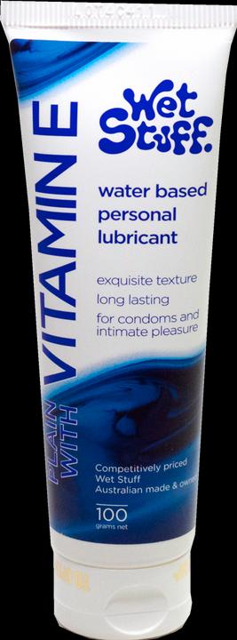 Wet Stuff Plain" 100g moisturising lubricant with vitamin E (100 ml)
