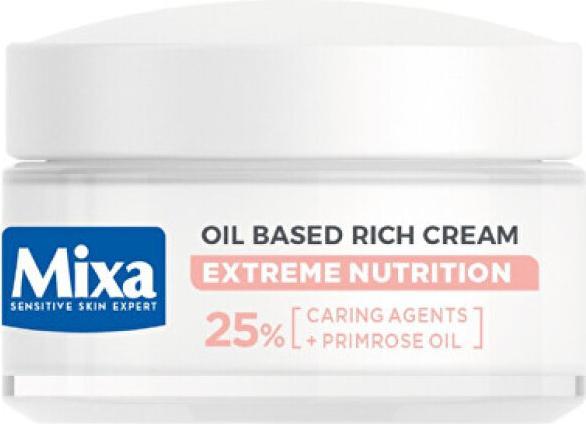 Image du produit Mixa Crème riche à base d'huile Extreme Nutrition (50 ml, Crème de jour)