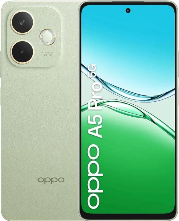 Produktbild OPPO A5 Pro 5G (256 GB, Green, Olive, 6.67", Dual SIM, 5G)
