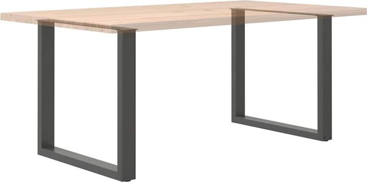 Immagine prodotto vidaXL Gambe per tavolino a U 2 pz. Gamba del tavolo in acciaio antracite 80x(72-73) cm